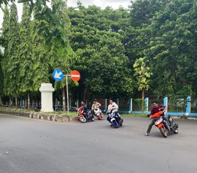Tak ada Sirkuit Resmi, Remaja di Bulukumba Pilih Balap Liar 