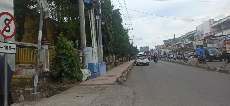 Rambu Lalu Lintas di Jalan Samratulangi Hanya jadi Pajangan