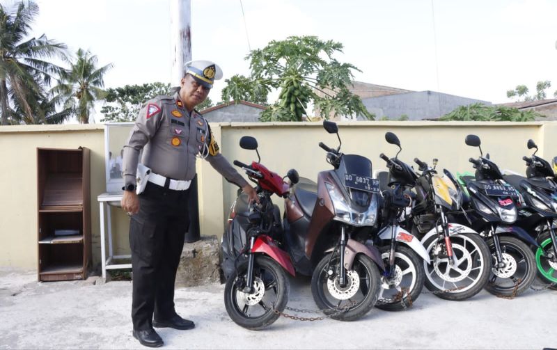 Ingat, Motor Balap Liar di Bulukumba Dikandangkan 4 Bulan