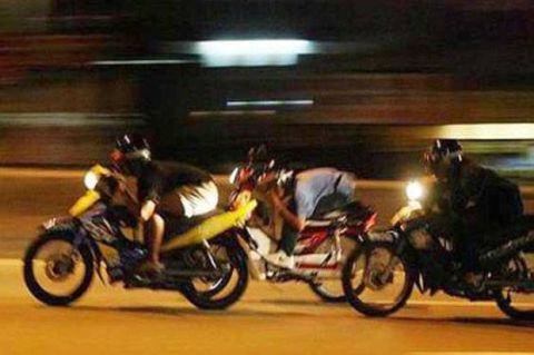 Usai Bulukumpa, polisi kembali amankan belasan motor balap liar di jalan poros Bira 