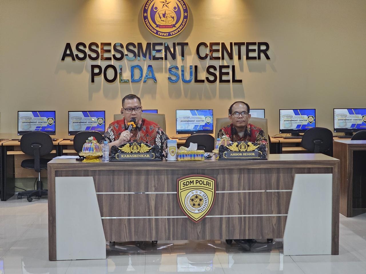 32 Asesor Uji Para Calon Kabag Polres Dalam Assesment Center untuk Jabatan Kabag