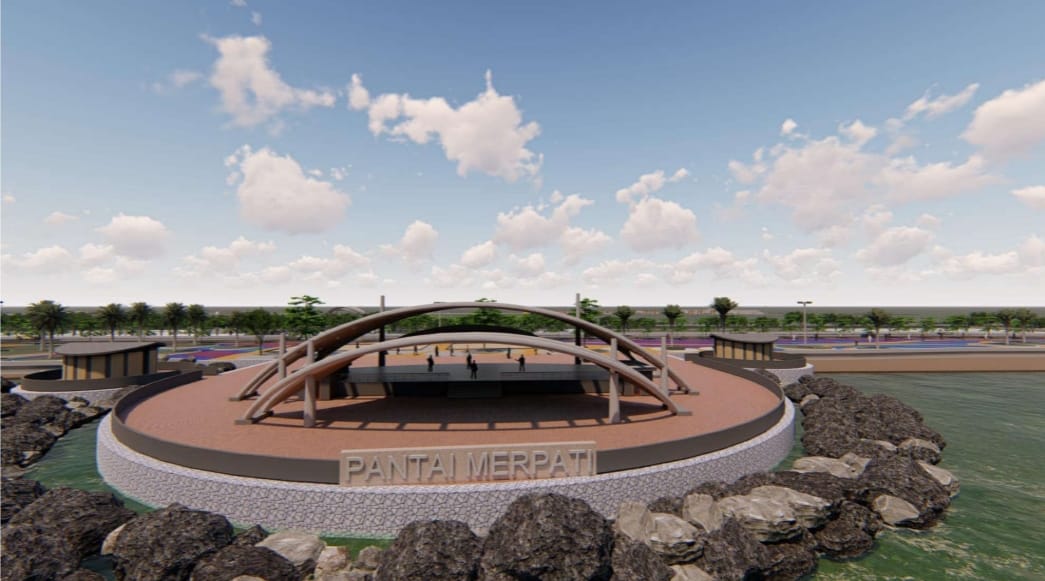 Stadion Digunakan Kegiatan Bola, Warga Pindah Berolaraga di Pantai Merpati 