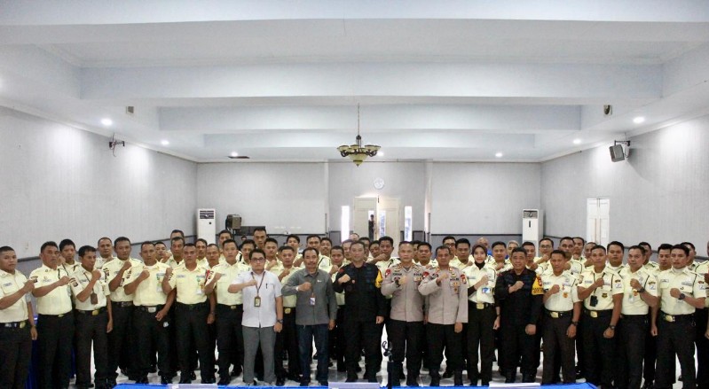 Sat Brimob Polda Sulsel Bekali Security Kemampuan TPTKP Bom