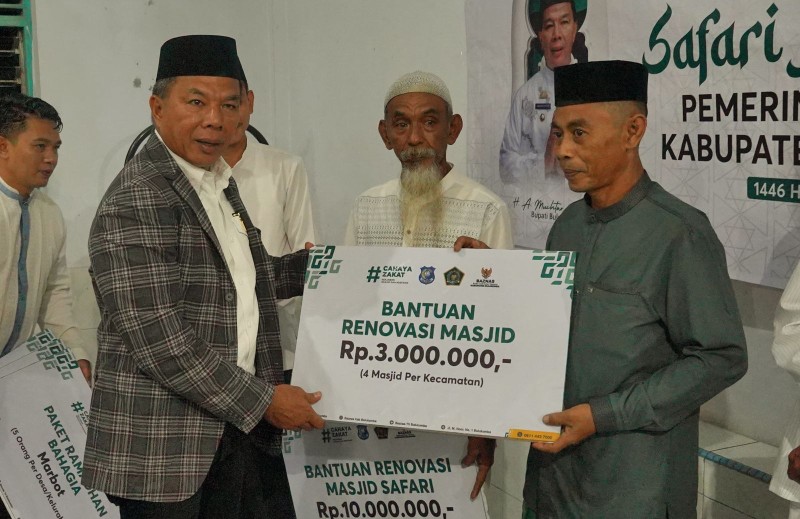 Bupati Andi Utta Awali Safari Ramadan di Rilau Ale, Tarawih di Bontobangun