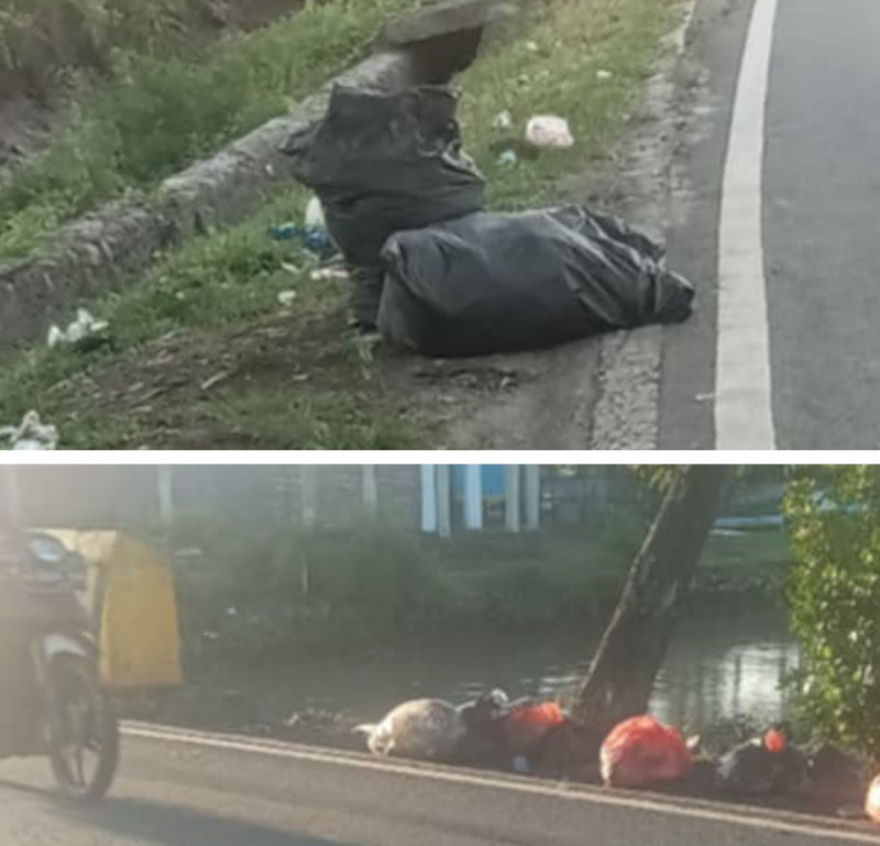 Warga Bulukumba Jadikan Jembatan Tempat Buang Sampah