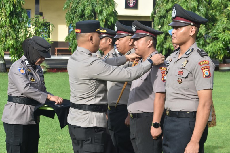 37 Anggota Polisi di Bulukumba Naik Pangkat, Empat Orang Angkatan S440DARA