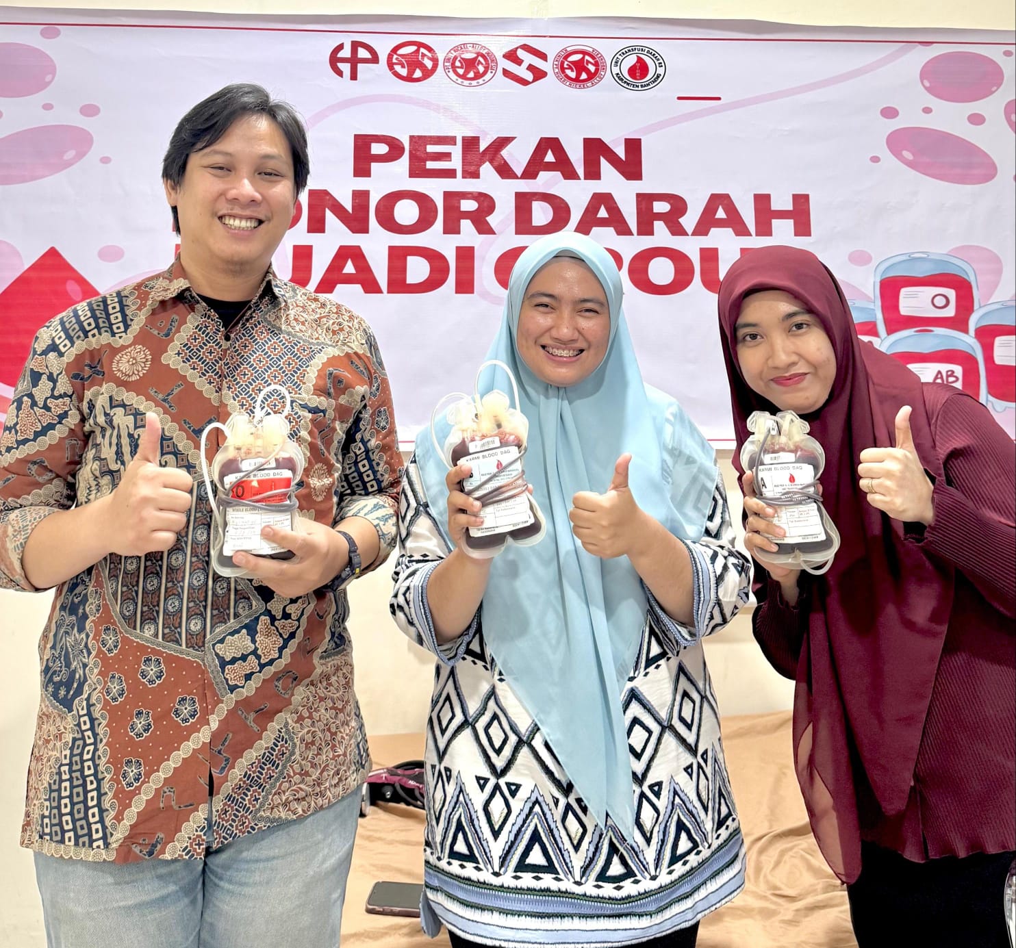 Lima Hari Donor Darah, Huadi Group Bantu Jaga Stok Darah RSUD Bantaeng