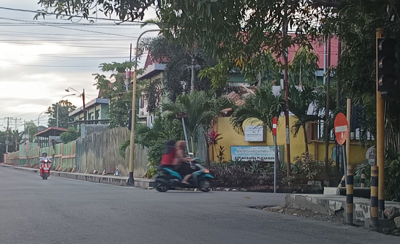 Rambu Jalan Satu Jalur ke RSUD Andi Sultan Daeng Radja Hanya Pajangan