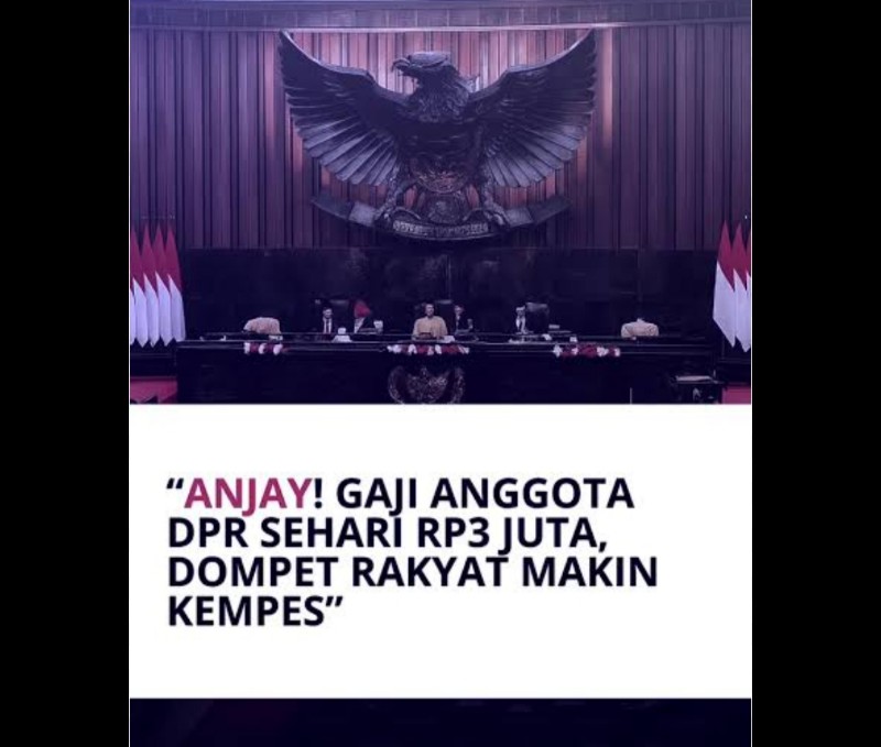 Viral Dimedia Sosial, Gaji Anggota Dewan Naik  3 Juta Perhari