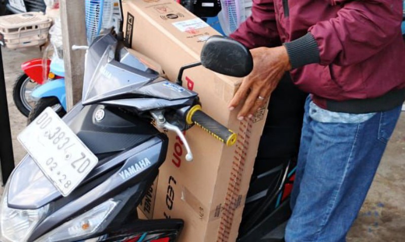 Motor Petani di Padaloang Dicuri Saat Beristirahat di Rumah Tepi Sawah 