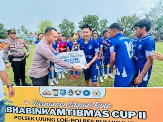 Harum Lestari Kandaskan Mimpi Tuan Rumah Tamatto FC di Bhabinkamtibmas Cup II