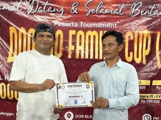 H Iwan dan Anto Cavalera Juara Satu Turnamen Domino Familiy Cup I Bulukumba 