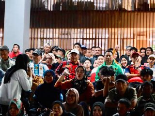 Pimpinan dan Anggota DPRD Bulukumba Turut Ramaikan Acara Nobar Piala Dunia di Lapda