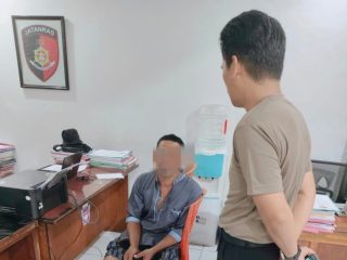 Terduga Pelaku Penikaman Mantan Camat Kindang Diamankan di Polres Bulukumba