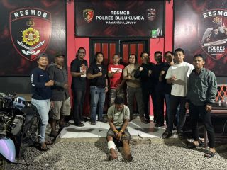 Masyarakat Bulukumba Apresiasi Polres Bulukumba, Tangkap Pencuri Rumah Kosong